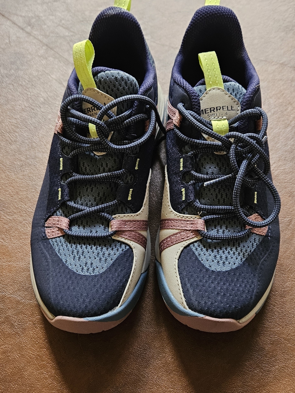 Merrell Navy, Pink & Lime Hike Shoes